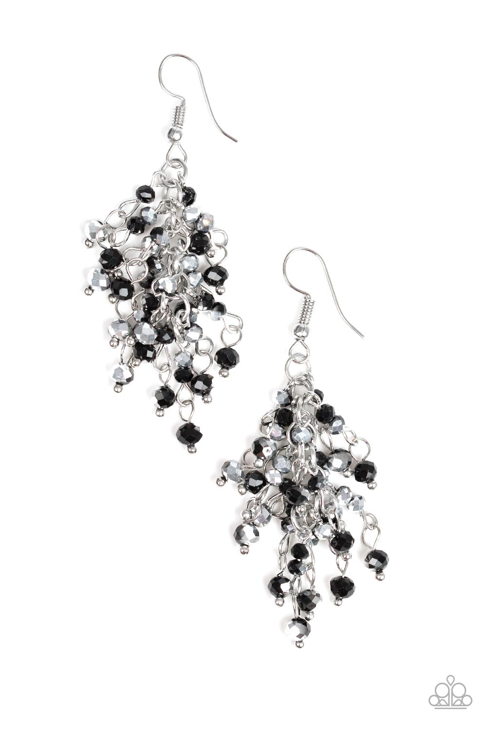 A Taste Of Twilight - Black Earrings