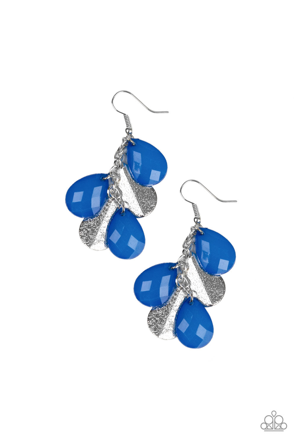Seaside Stunner - Blue Earrings