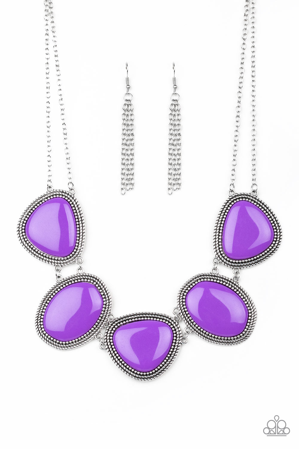 Paparazzi Viva La Vivid - Purple Necklace
