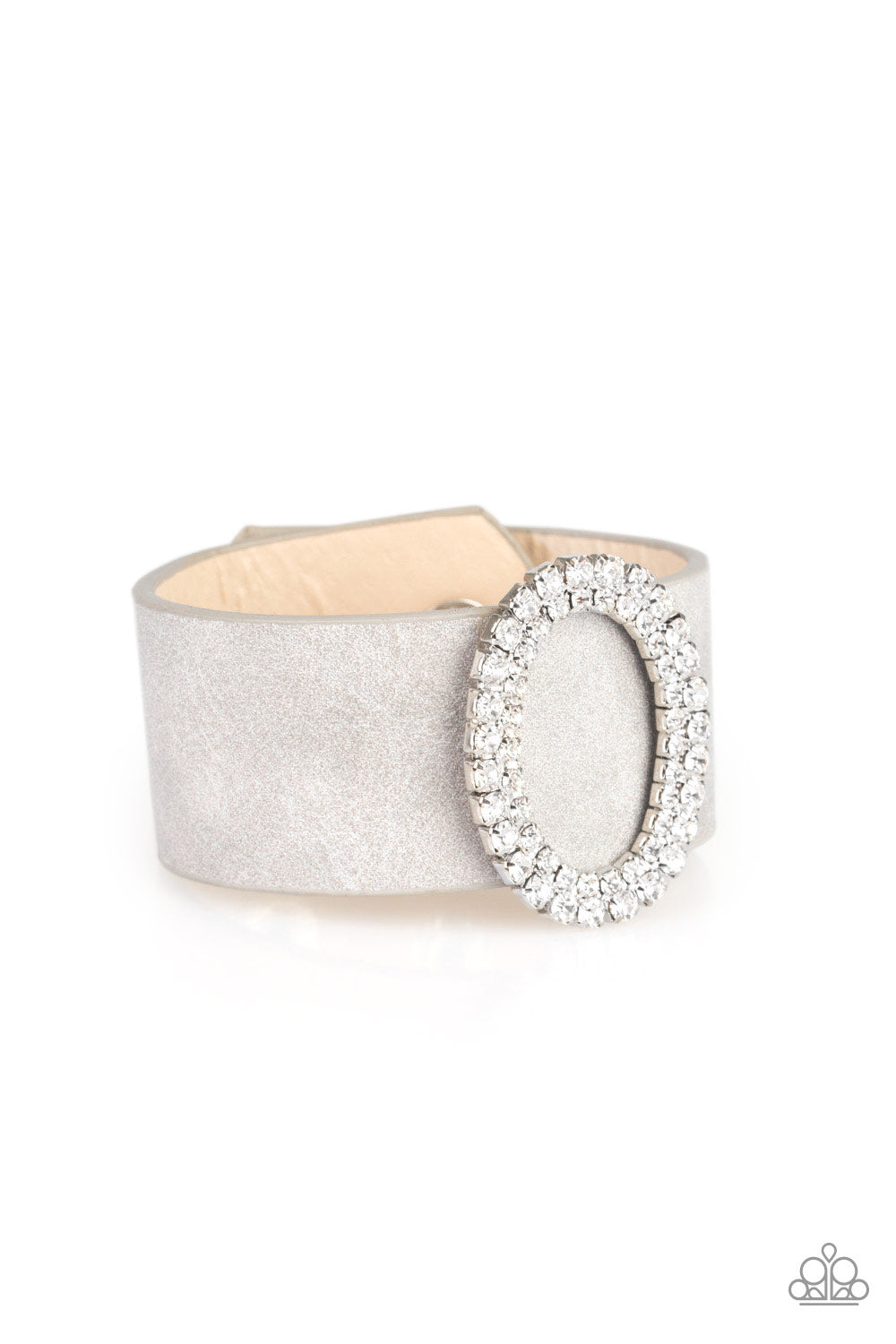 r Paparazzi Center Stage Starlet - Silver Urban Bracelet