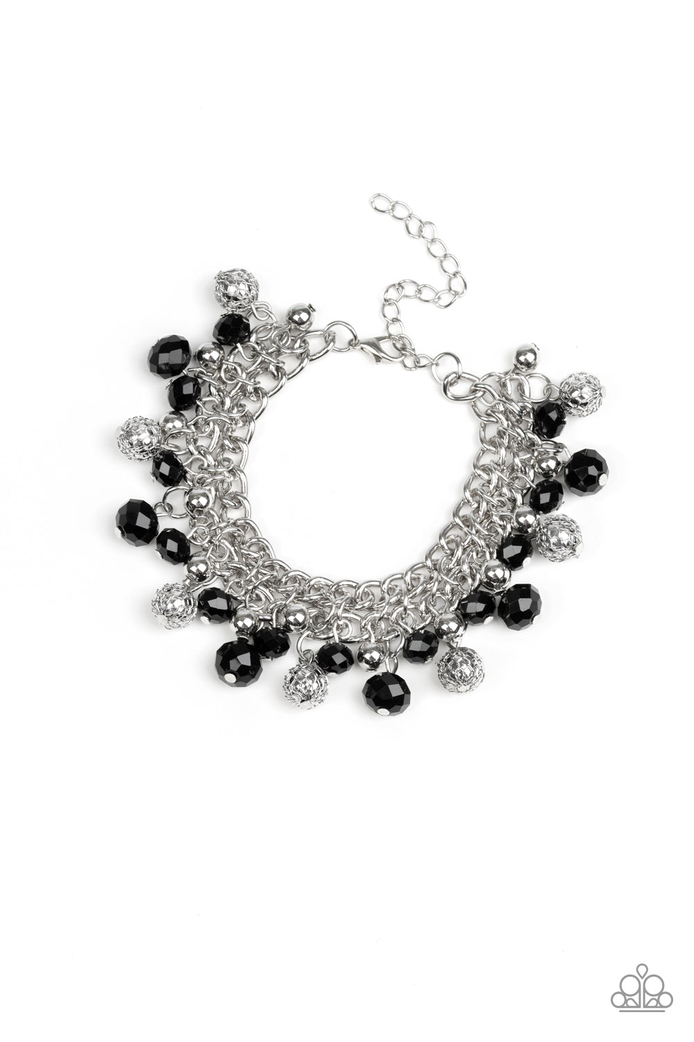 Paparazzi The Party Planner - Black Bracelet Set