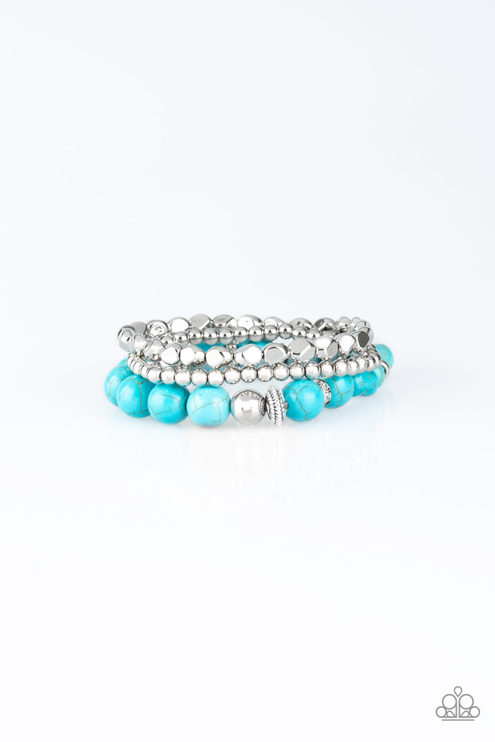 Paparazzi Rural Restoration - Blue Bracelet