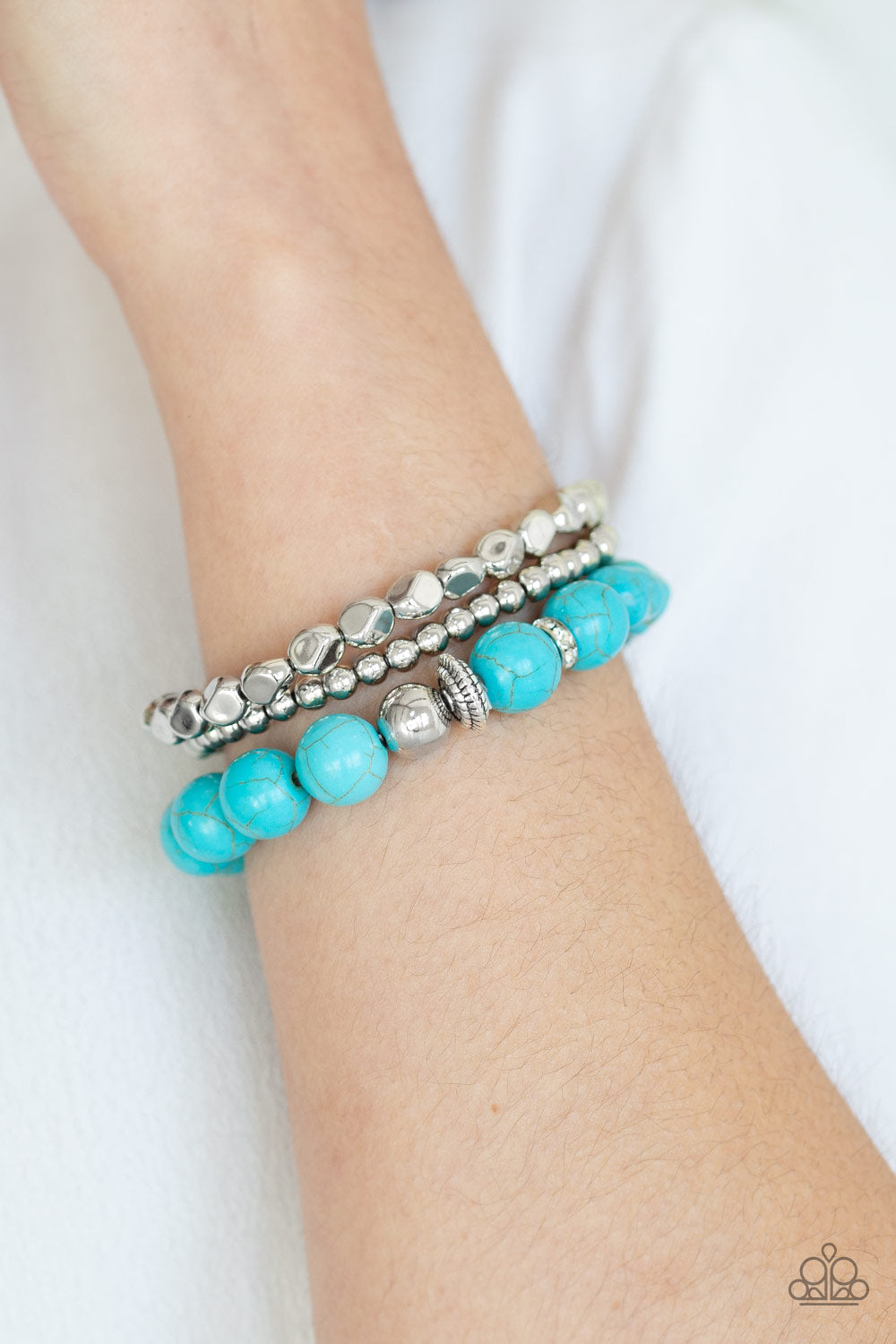 Paparazzi Rural Restoration - Blue Bracelet