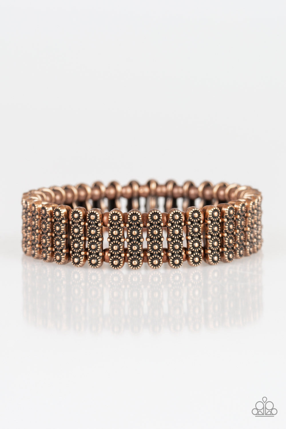 Paparazzi Rise With The Sun - Copper Bracelet
