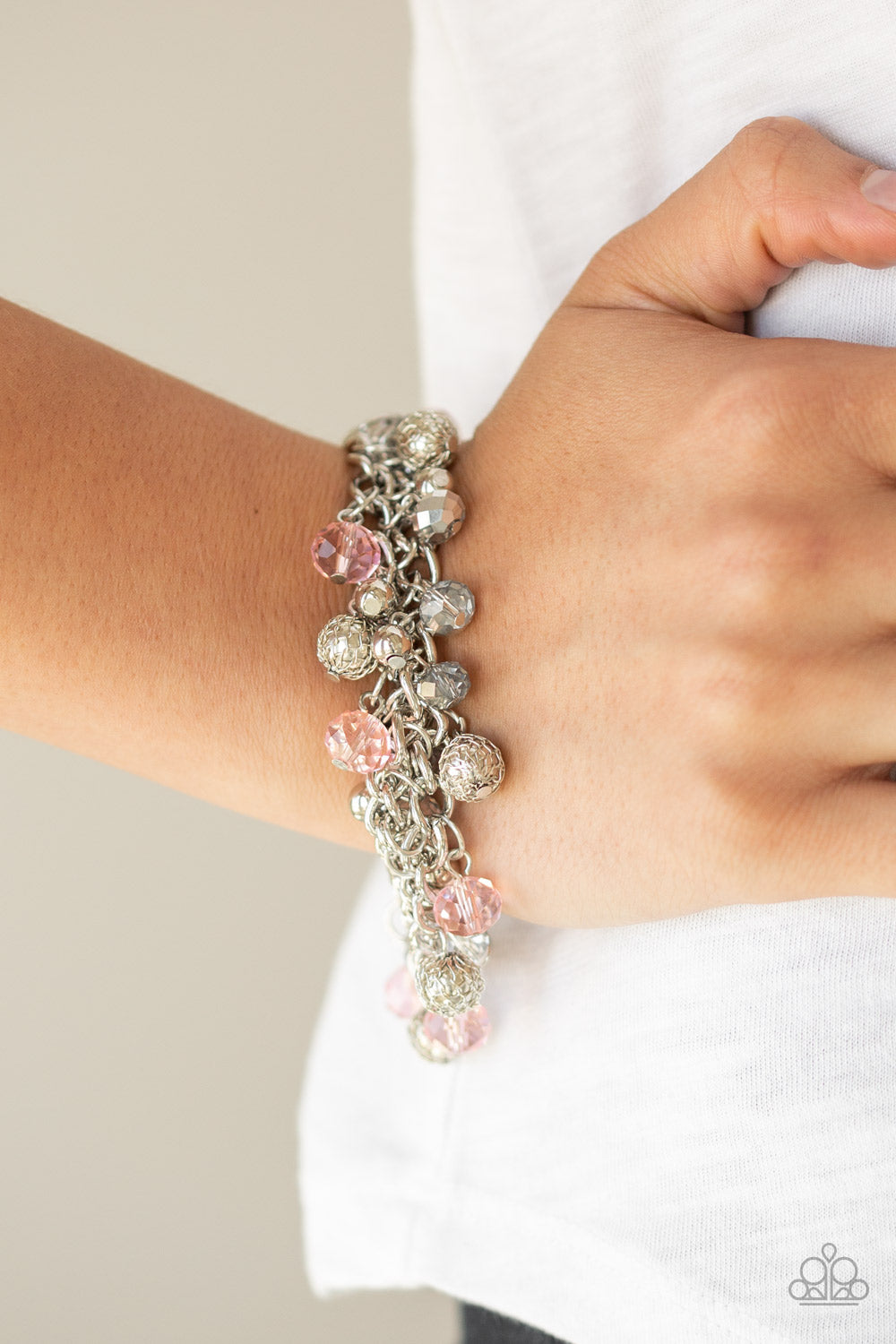 Paparazzi The Party Planner - Pink Bracelet