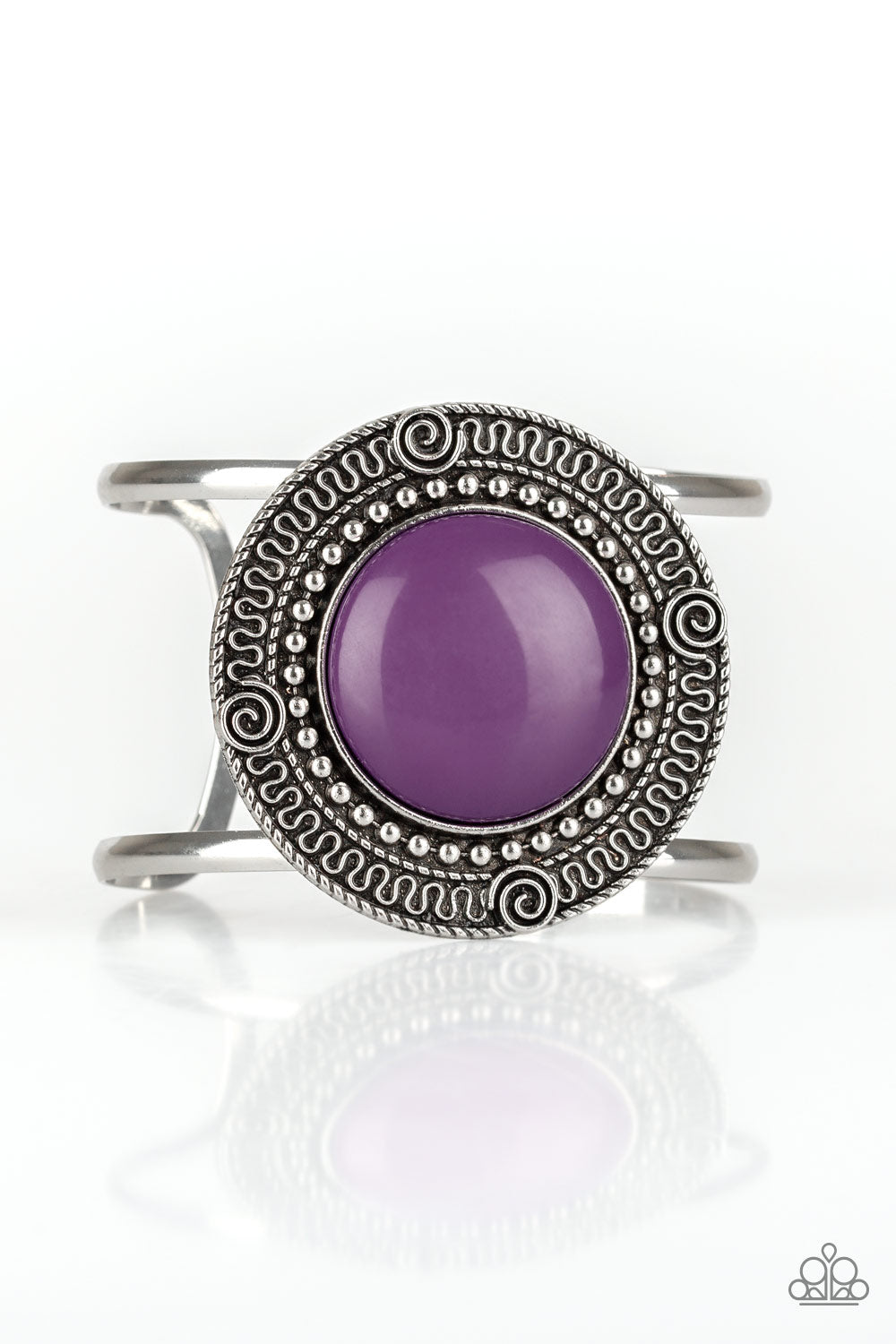 Paparazzi Tribal Pop - Purple Bracelet