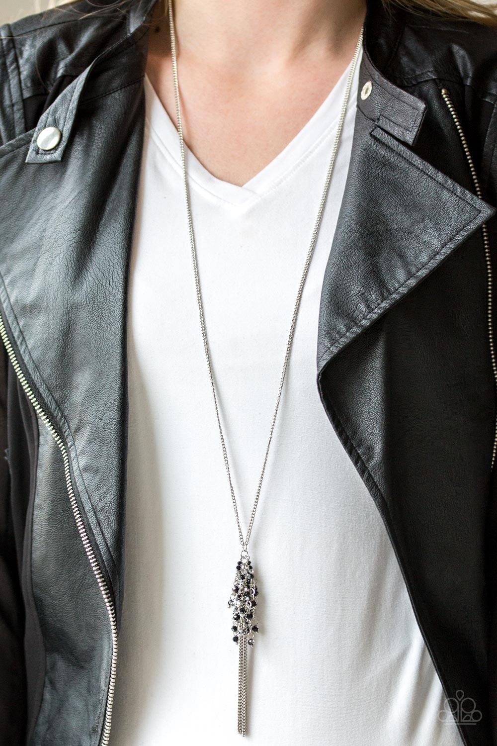 Paparazzi Twilight Twinkle - Black Necklace