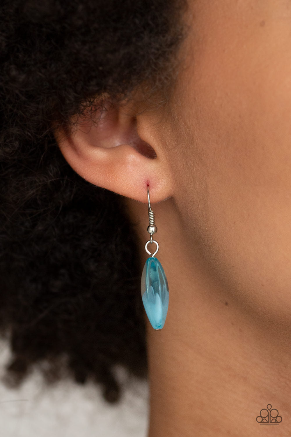 Sky High Style - Blue Necklace