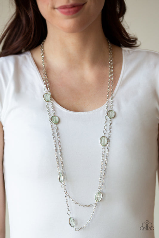 Back For More - Green Necklace