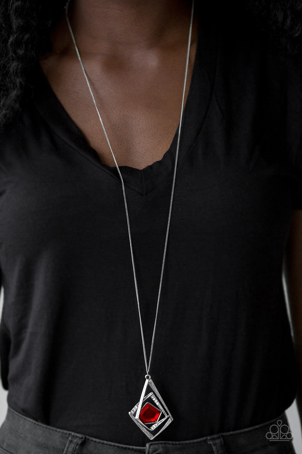 Paparazzi A MODERN Citizen - Red Necklace