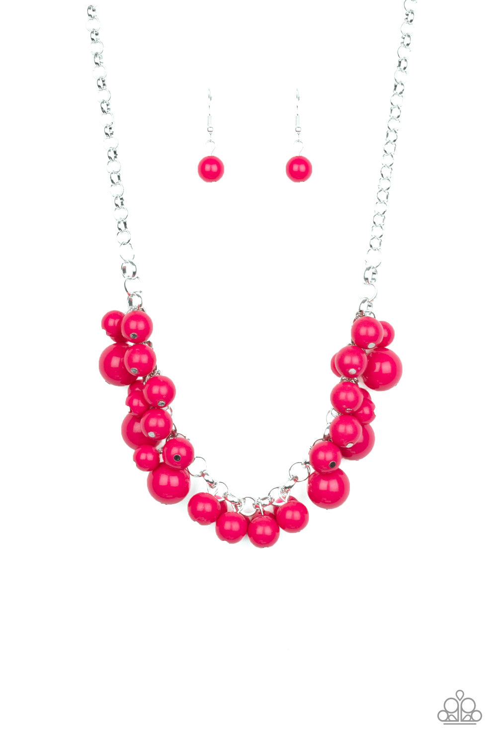 Paparazzi Walk This BROADWAY - Pink Necklace