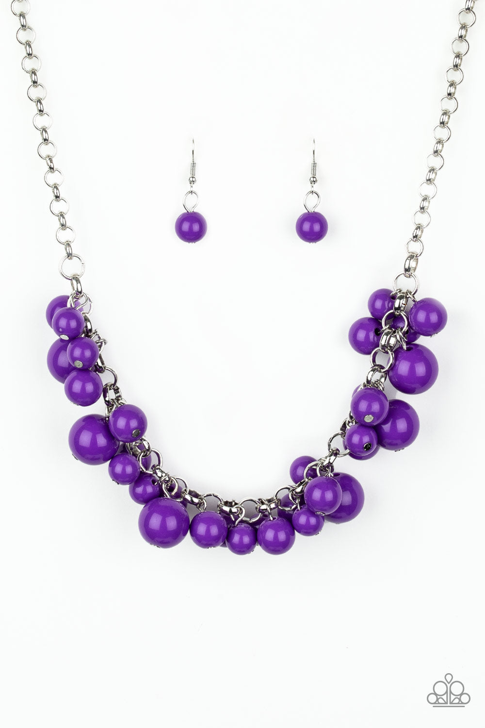Paparazzi Walk This BROADWAY - Purple Necklace