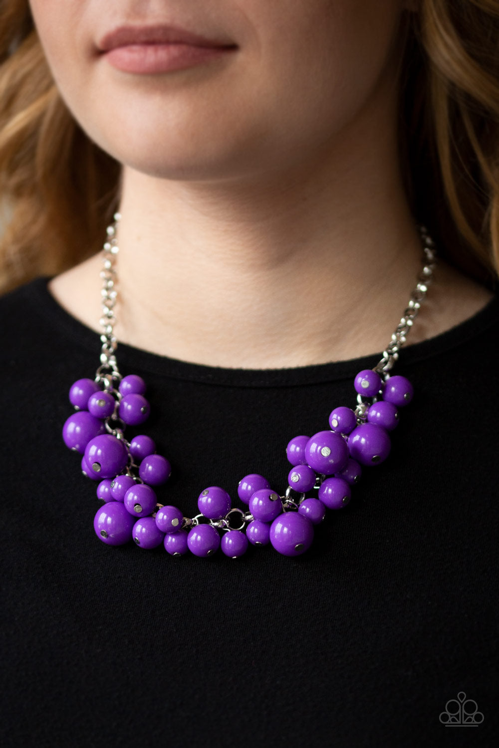 Paparazzi Walk This BROADWAY - Purple Necklace