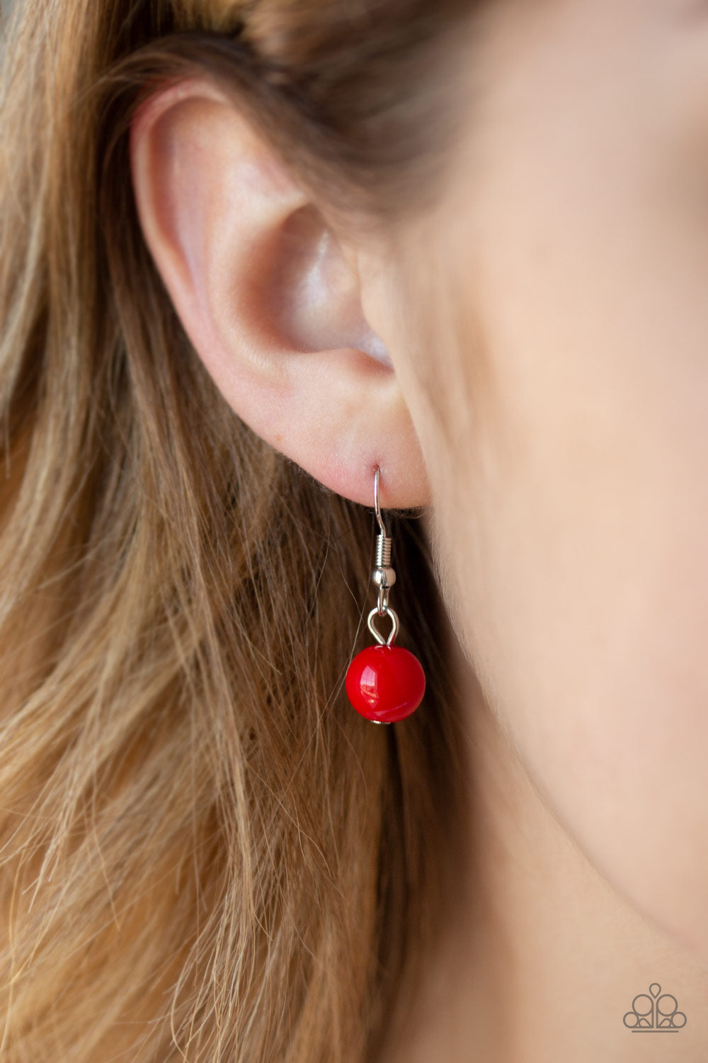 Paparazzi Walk This BROADWAY- Red Necklace