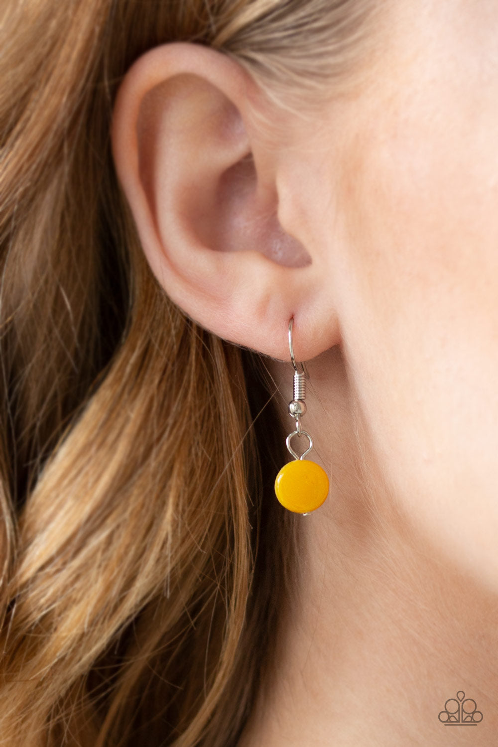 Paparazzi Beach Flavor - Yellow Necklace