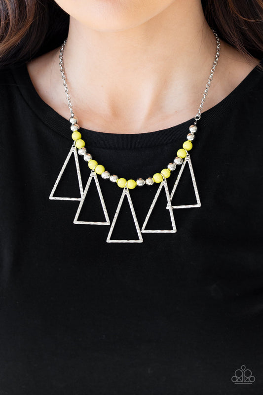 Paparazzi Terra Nouveau - Yellow Necklace