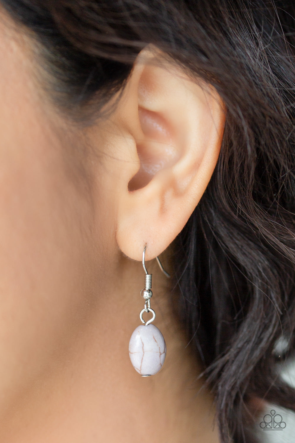 Paparazzi Grounded In ARTIFACT - Silver Necklace