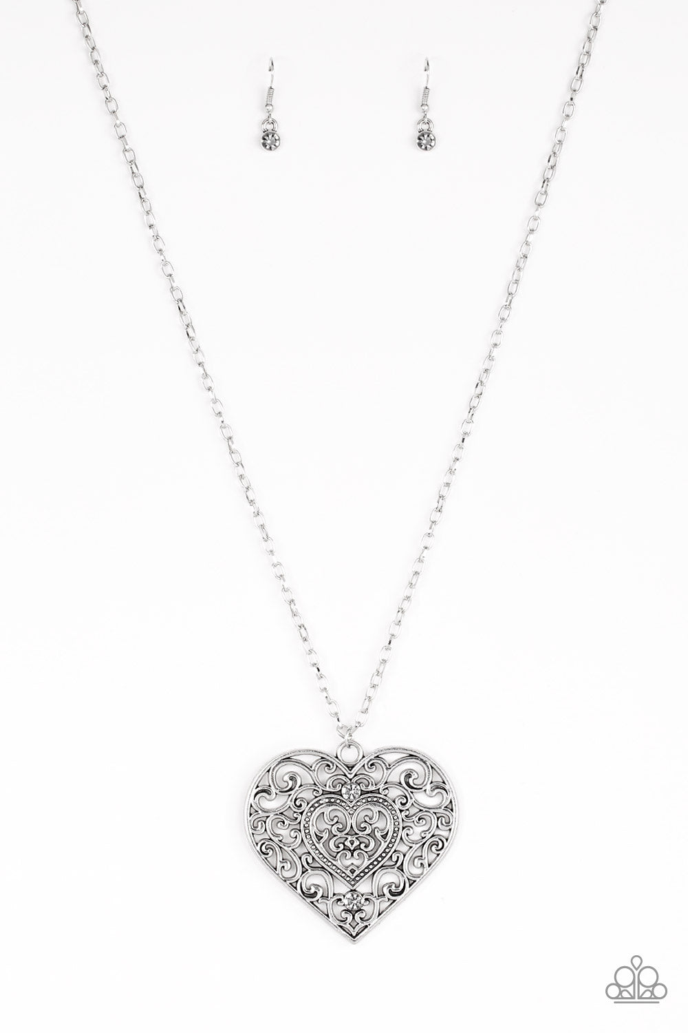 Classic Casanova - Silver Necklace