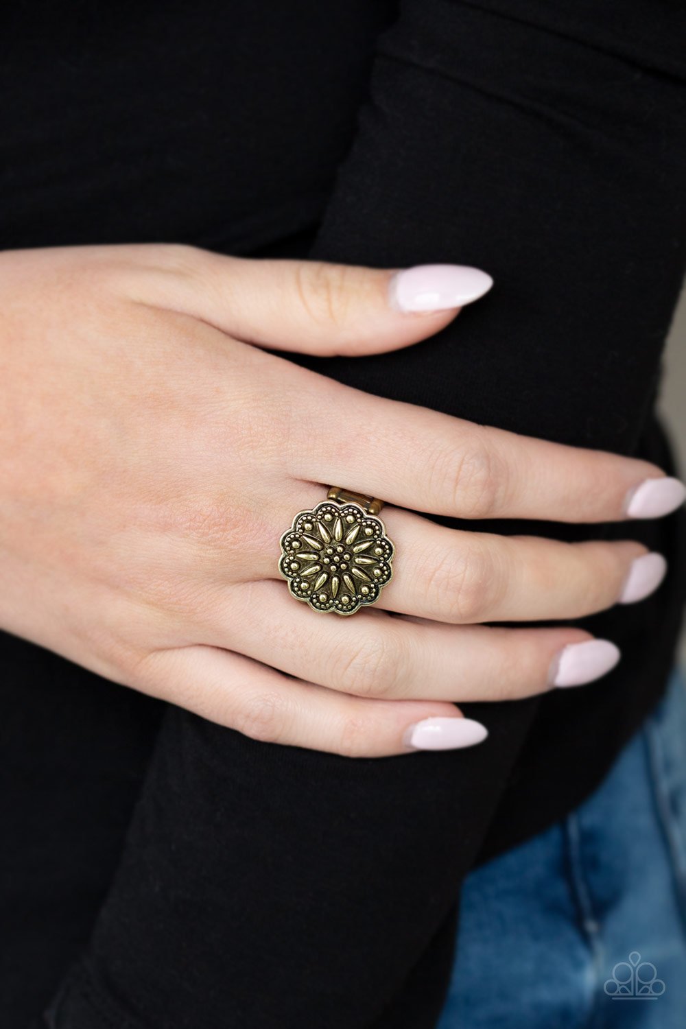 Paparazzi Desert Sunflower - Brass Ring