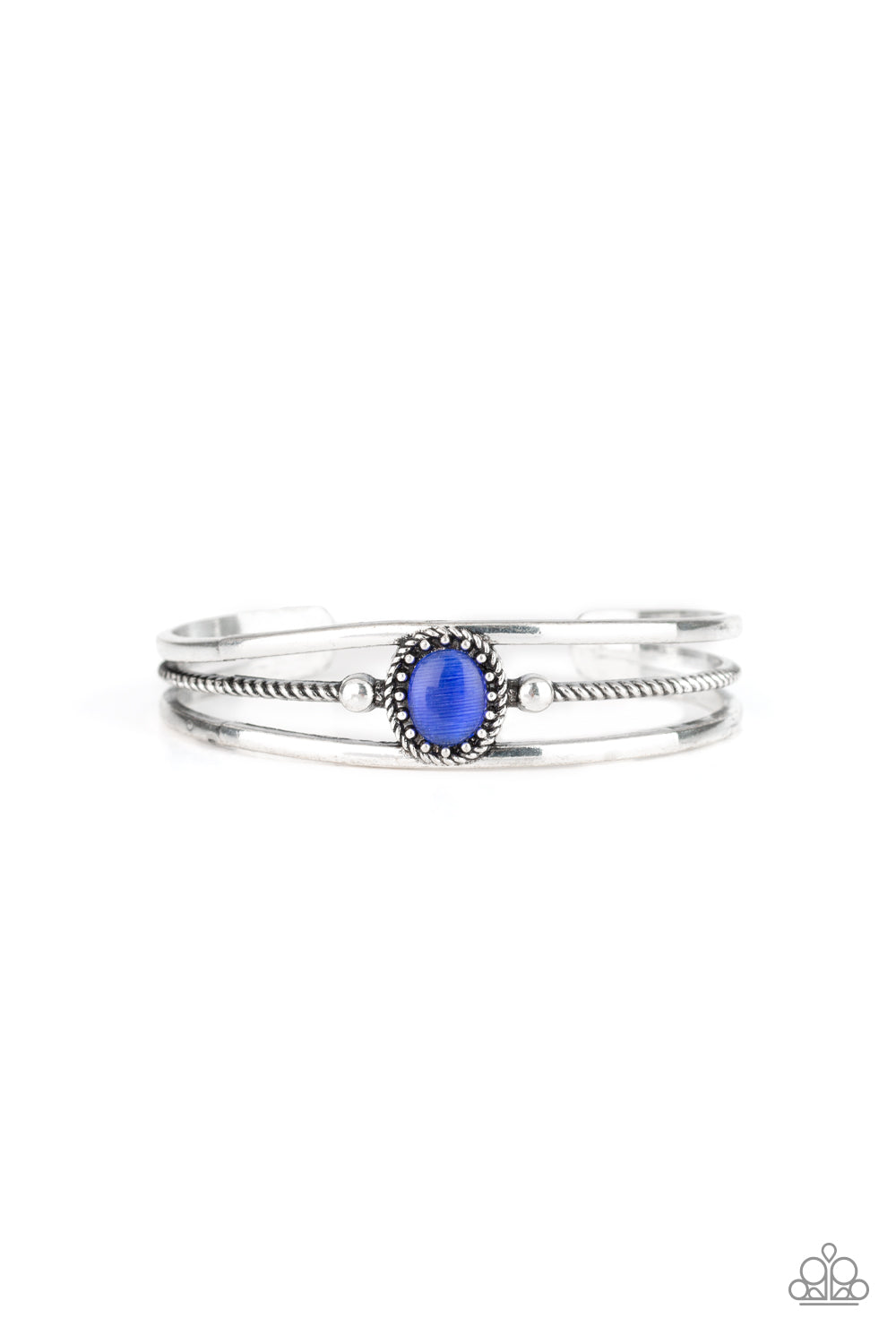 Paparazzi Top Of The Pop Charts - Blue Bracelet