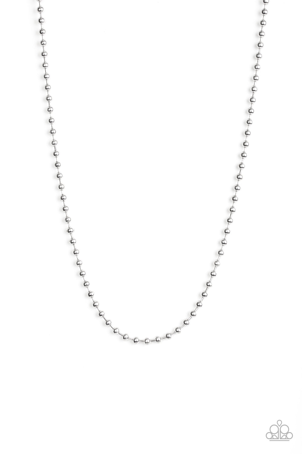 Mardi Gras Madness - Silver Urban Necklace