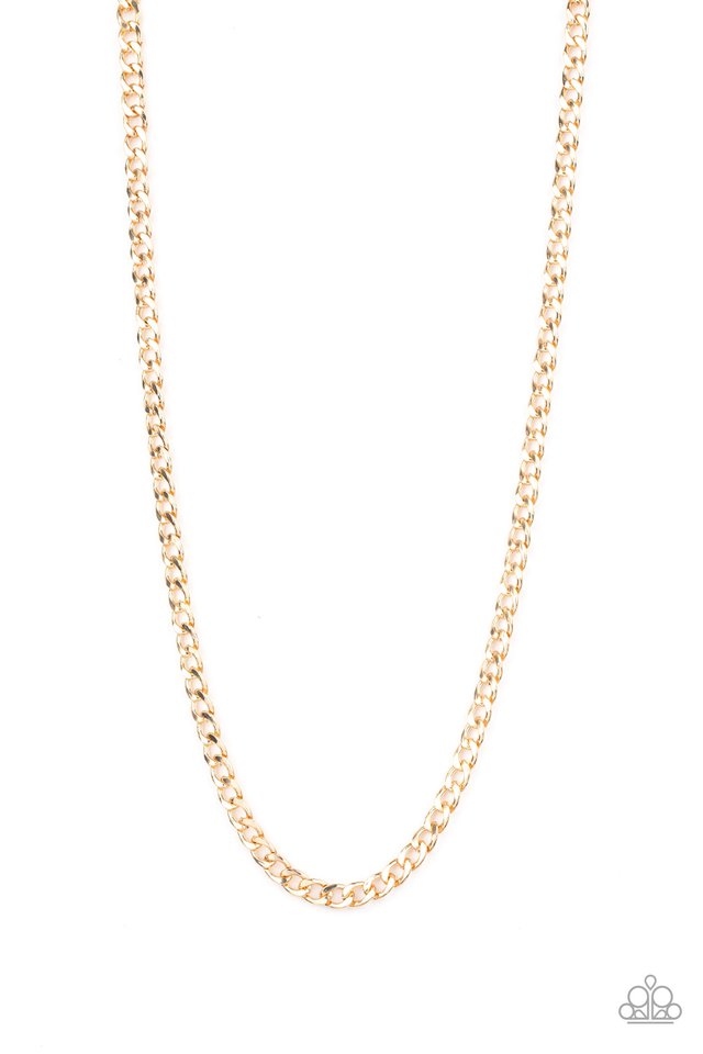 Paparazzi Delta - Gold Urban Necklace