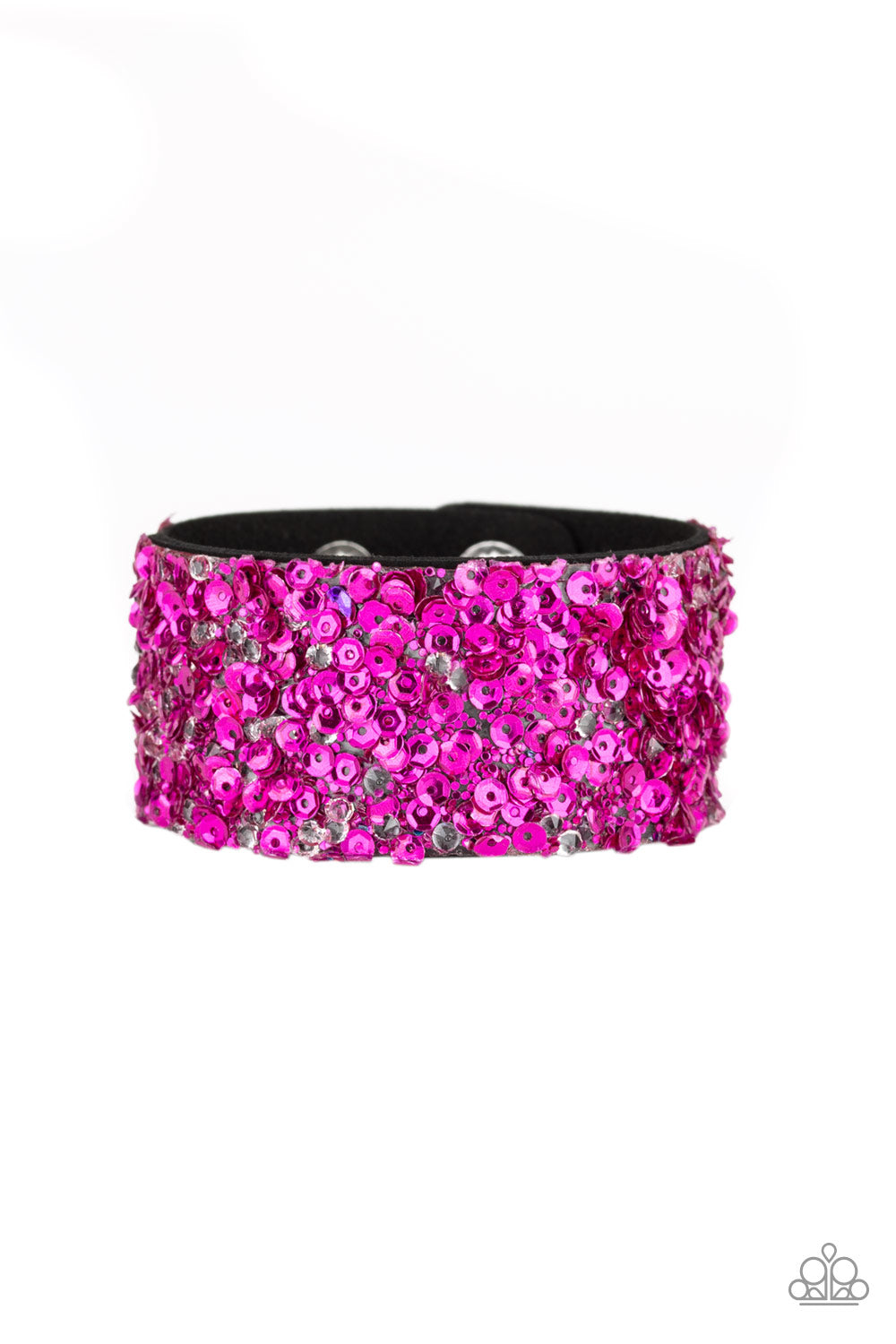 Paparazzi Starry Sequins - Pink Urban Bracelet