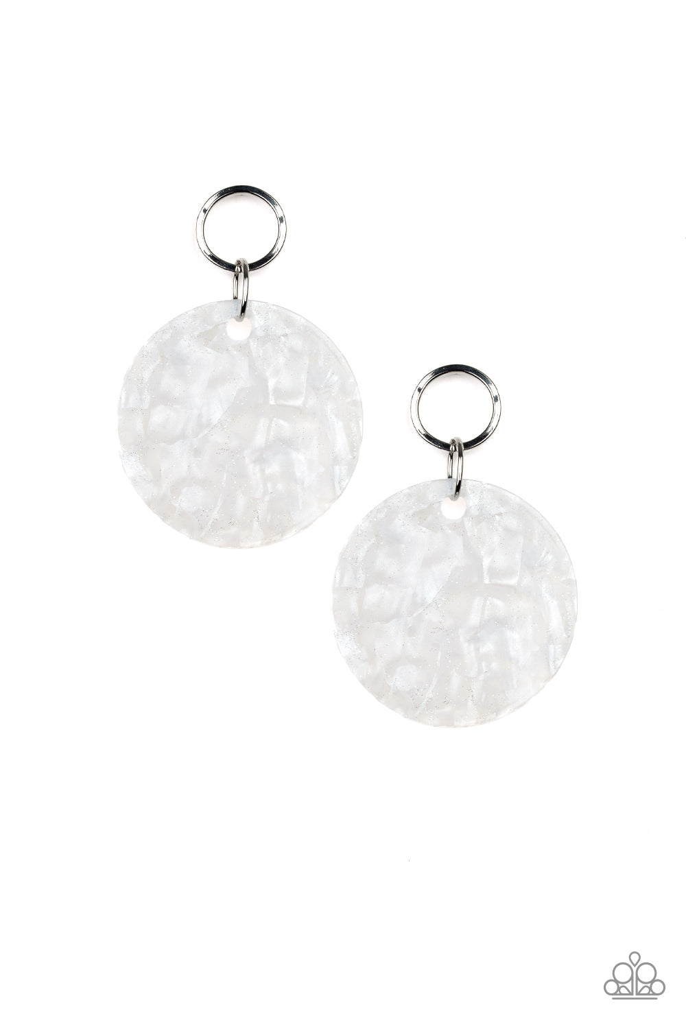 Beach Bliss - White Earrings