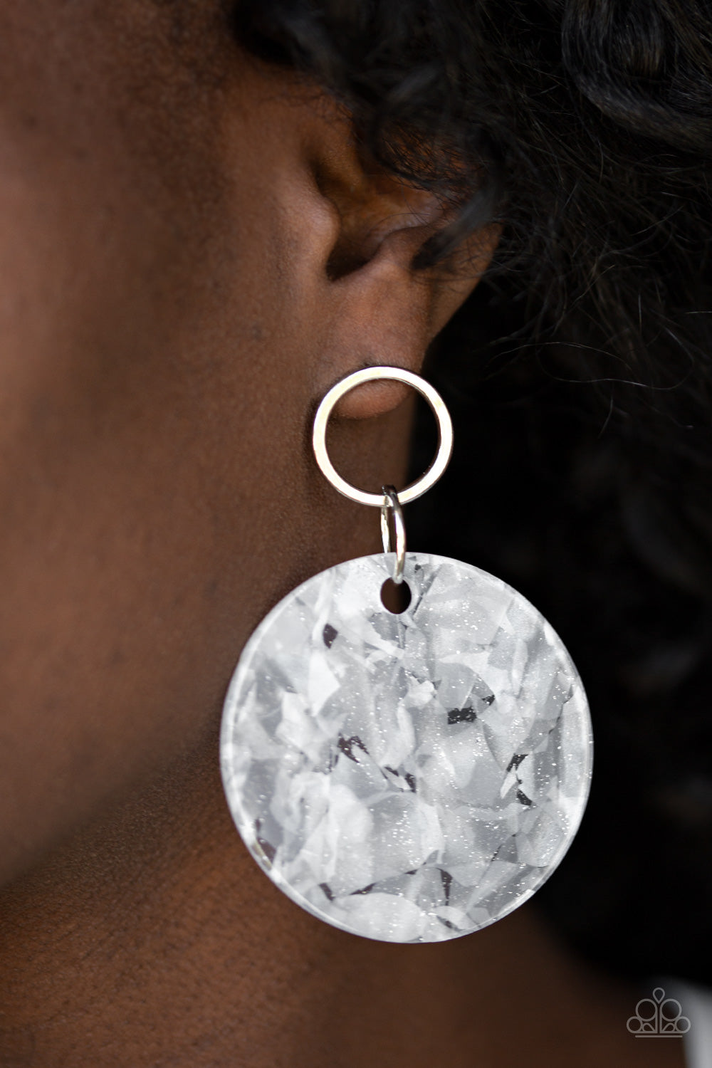 Beach Bliss - White Earrings