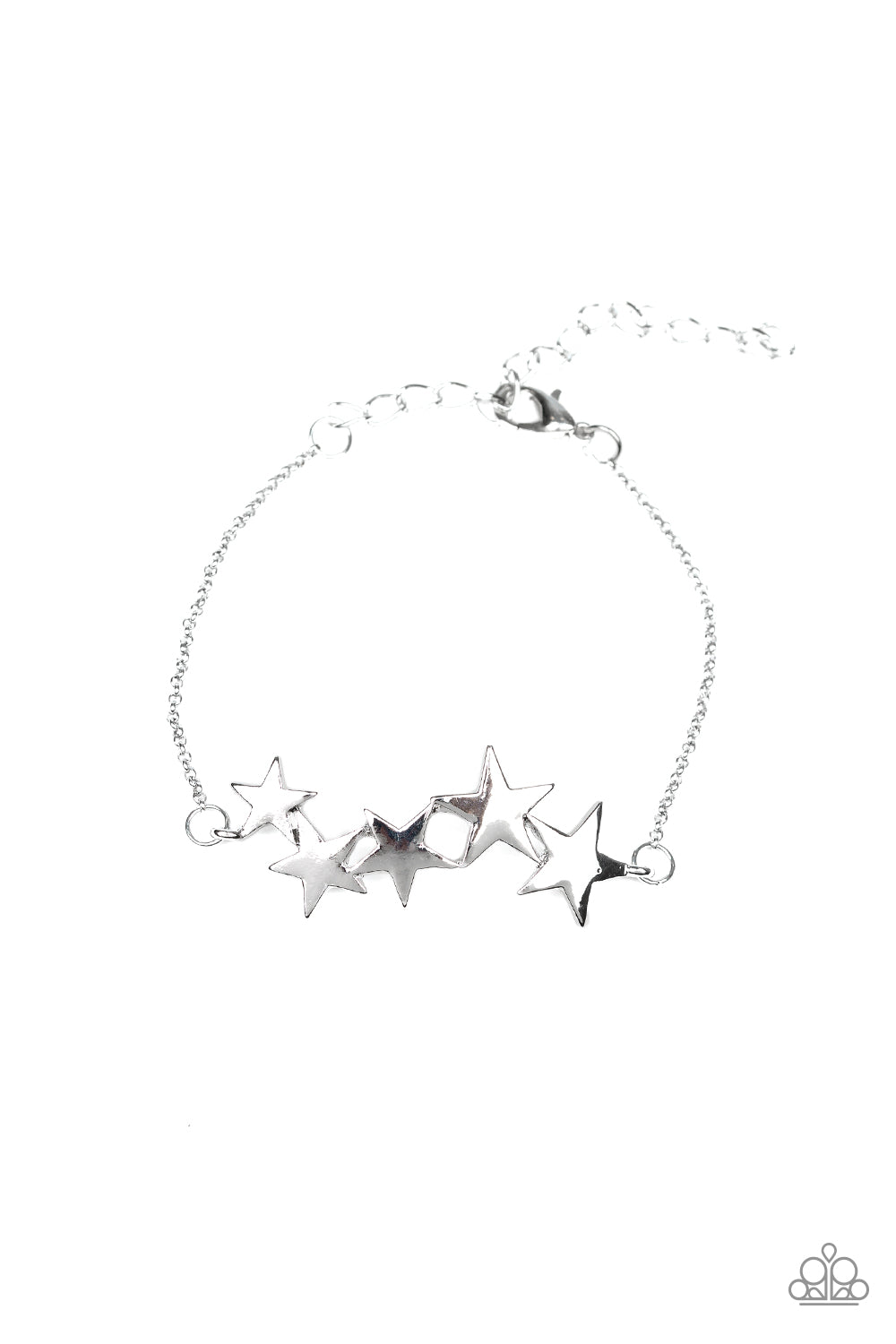 Paparazzi All-Star Shimmer - Silver Bracelet