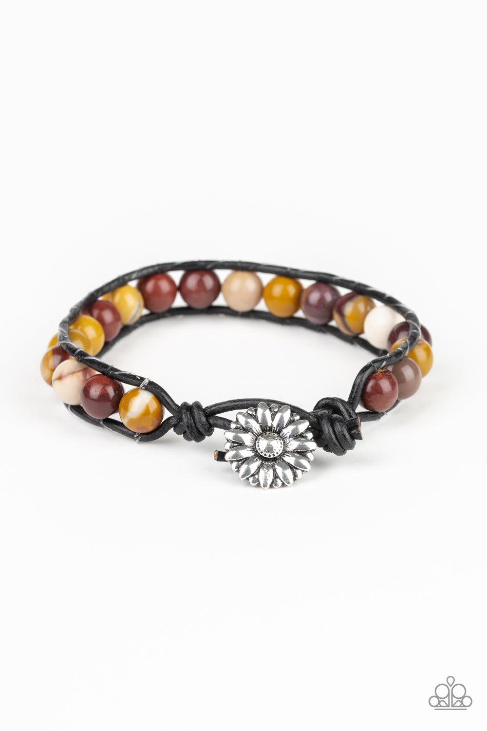 Paparazzi Daisy Guru - Yellow Urban Bracelet