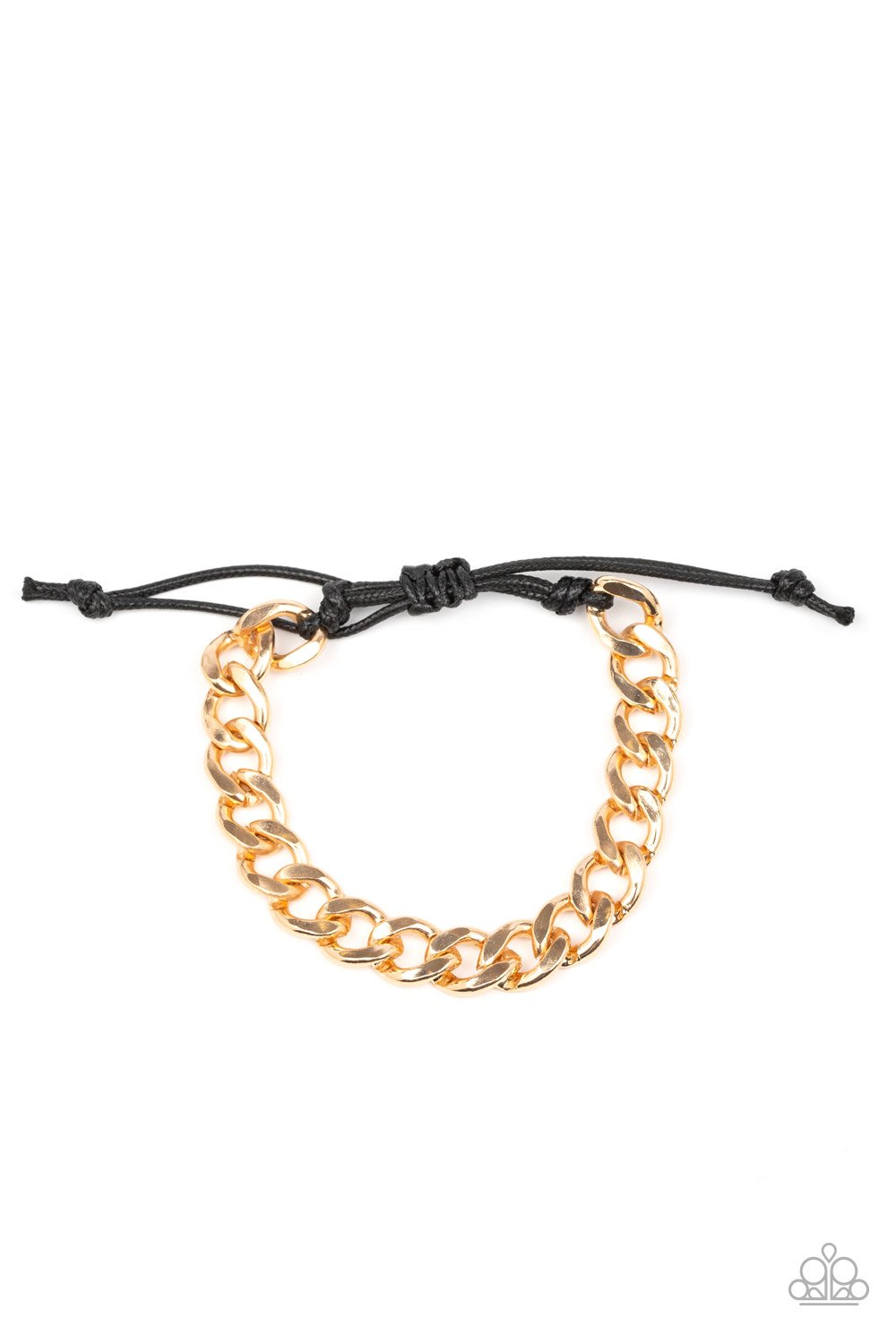 Paparazzi Renegade - Gold Urban Bracelet