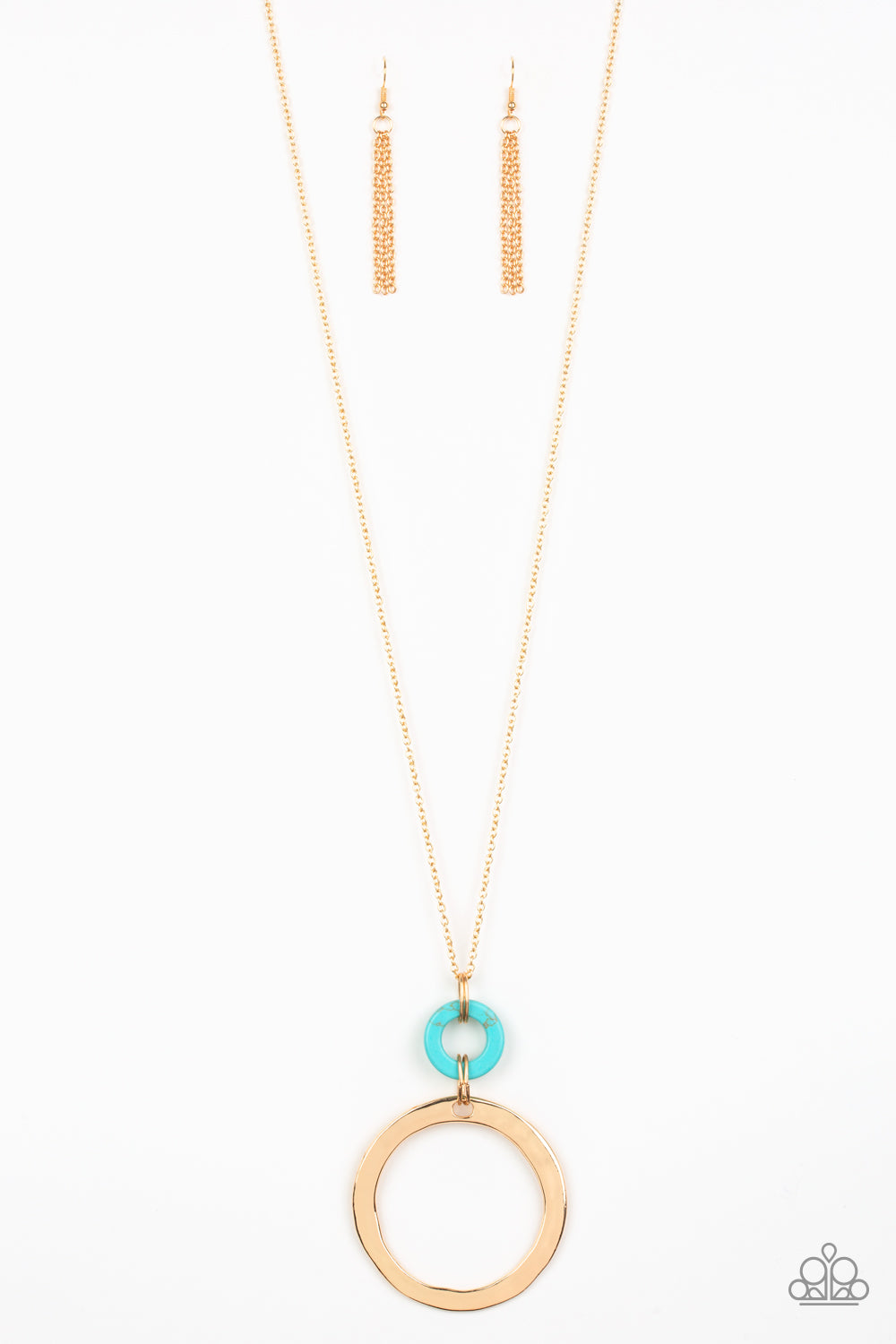 Paparazzi Optical Illusion - Gold Necklace