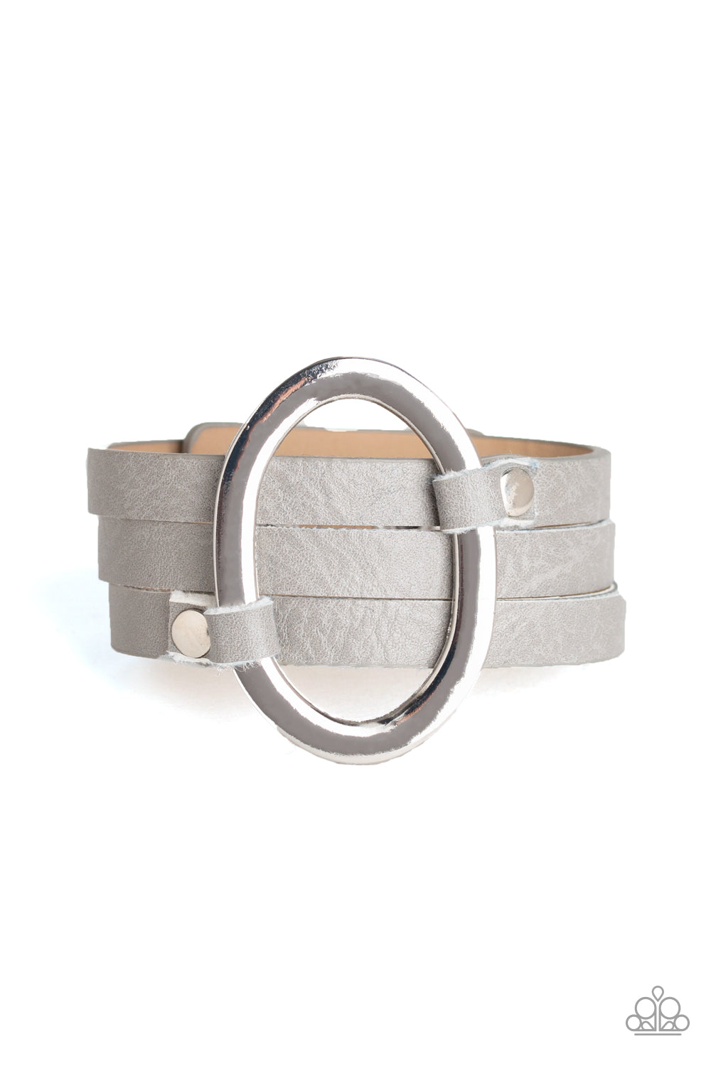 Paparazzi Cowgirl Cavalier - Silver Urban Bracelet