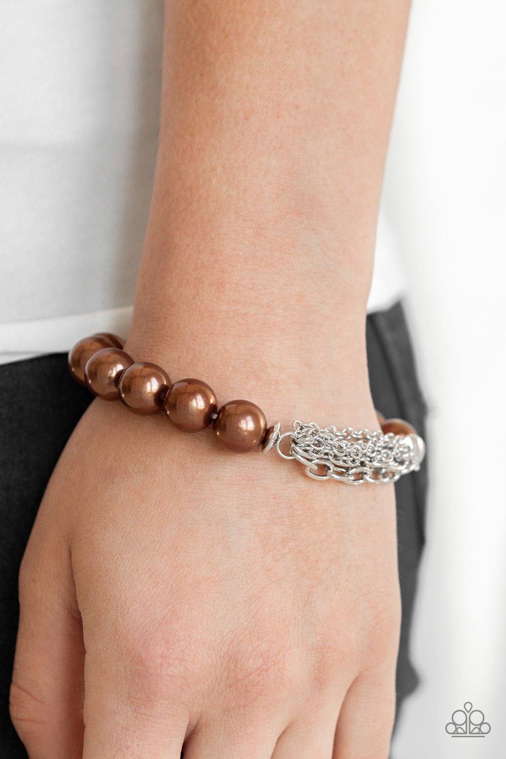 Hollywood HEELS - Brown Bracelet