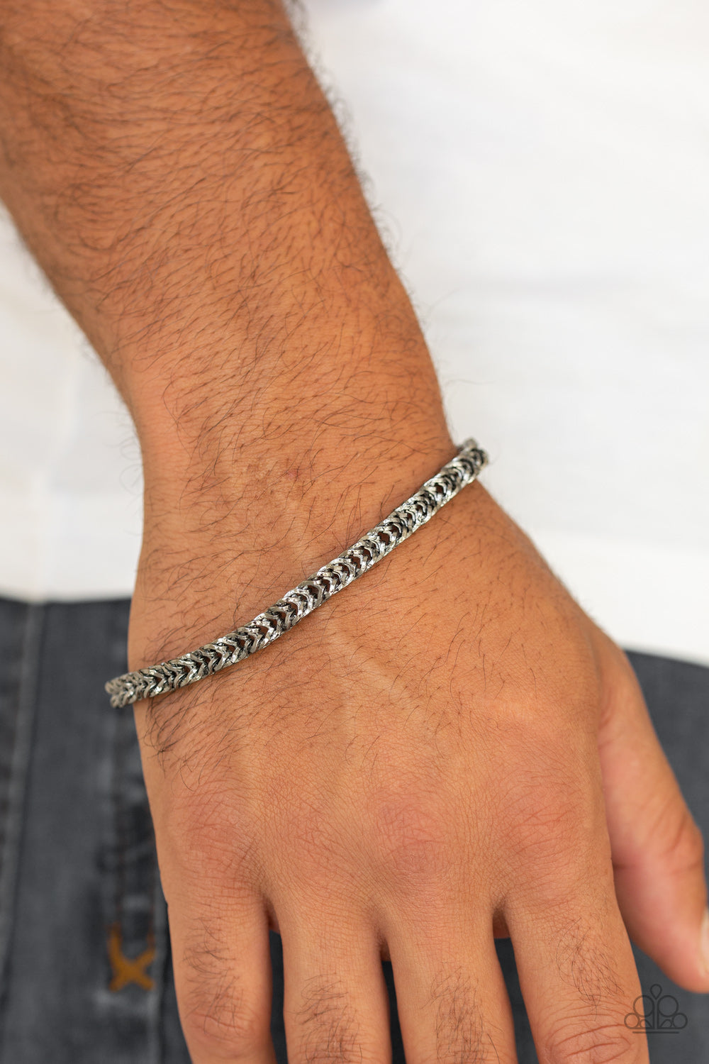 Paparazzi Fighting Chance - Black Urban Bracelet
