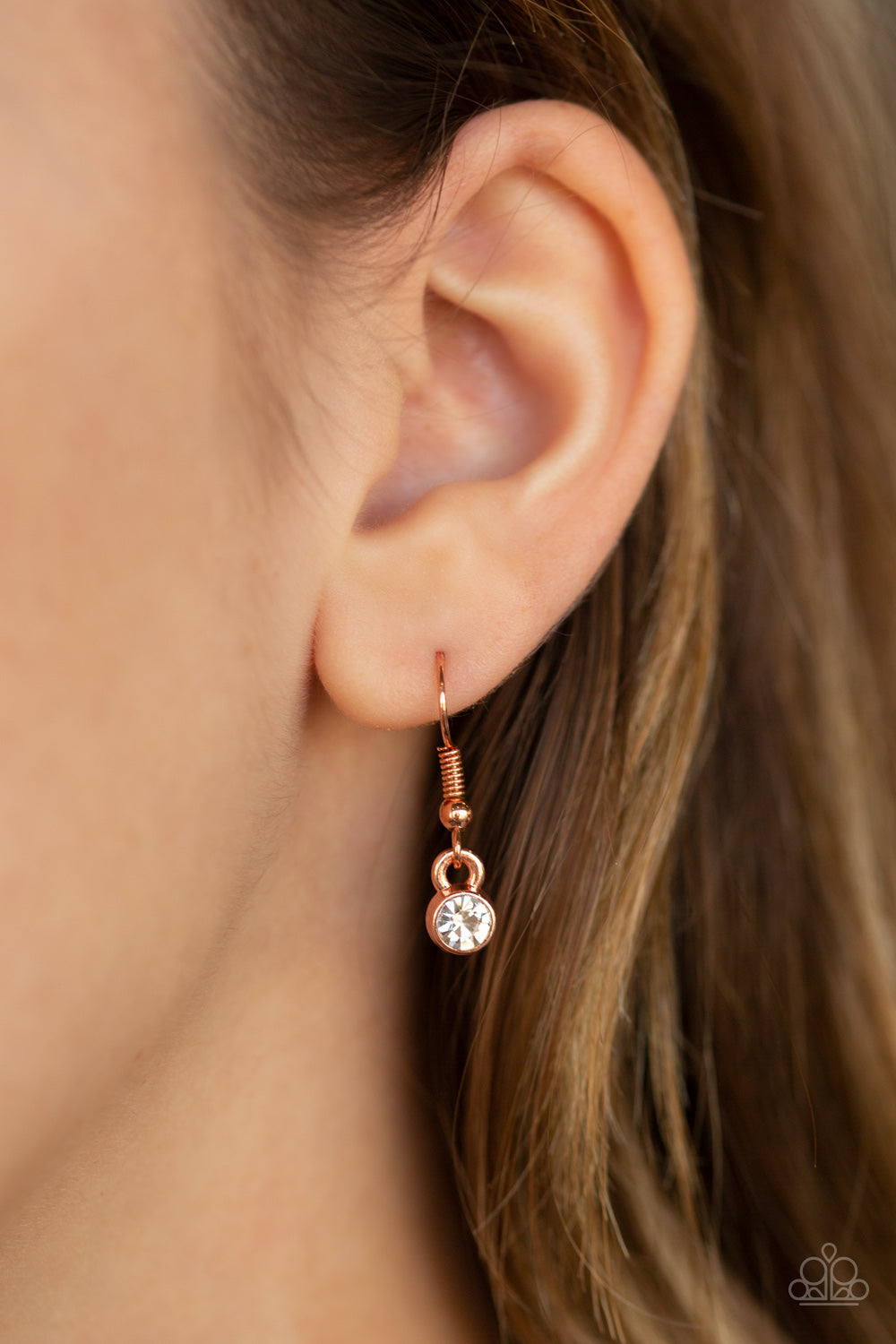 Paparazzi Queen Bling - Copper Necklace