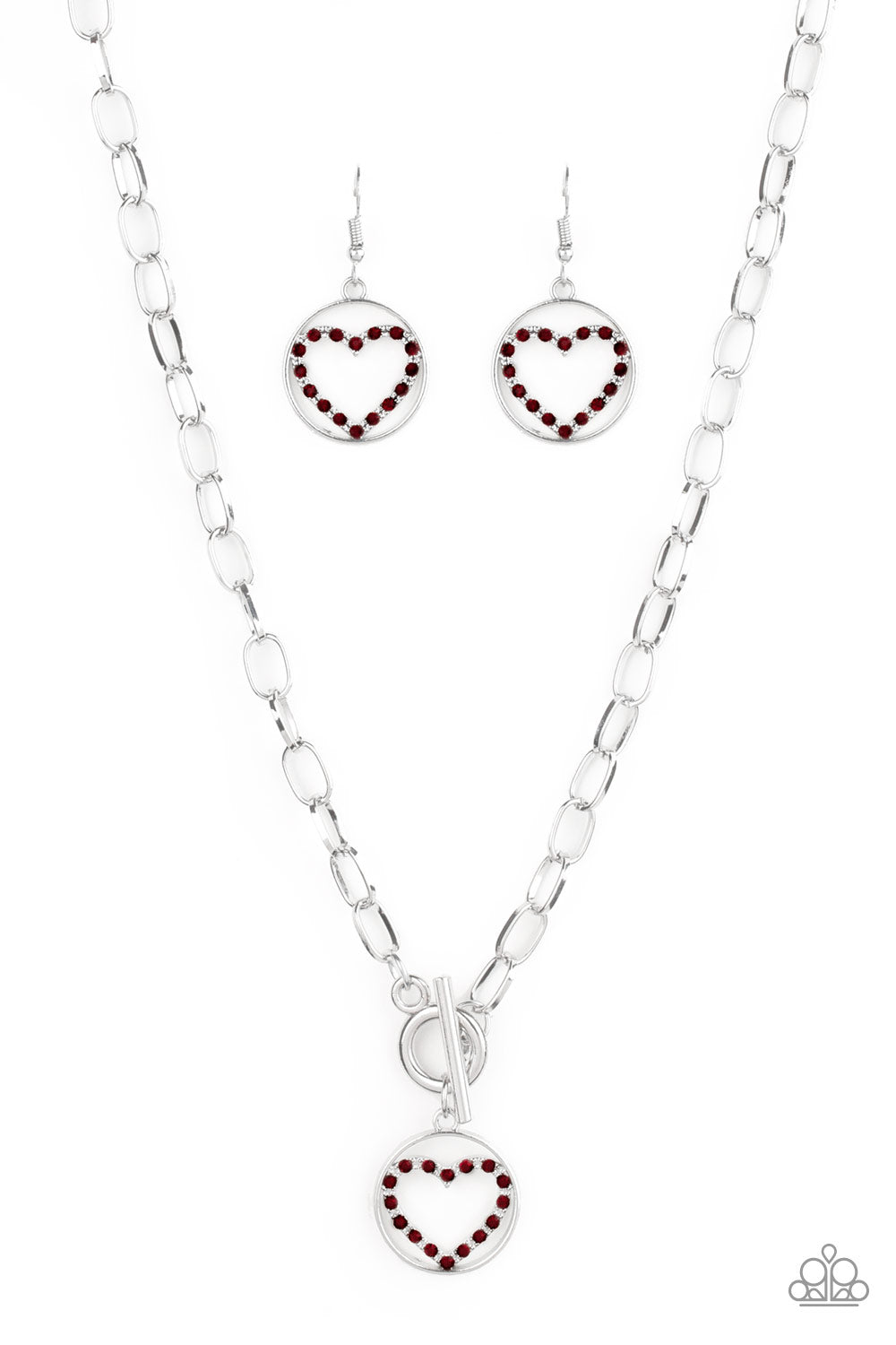 Paparazzi With My Whole Heart - Red Necklace
