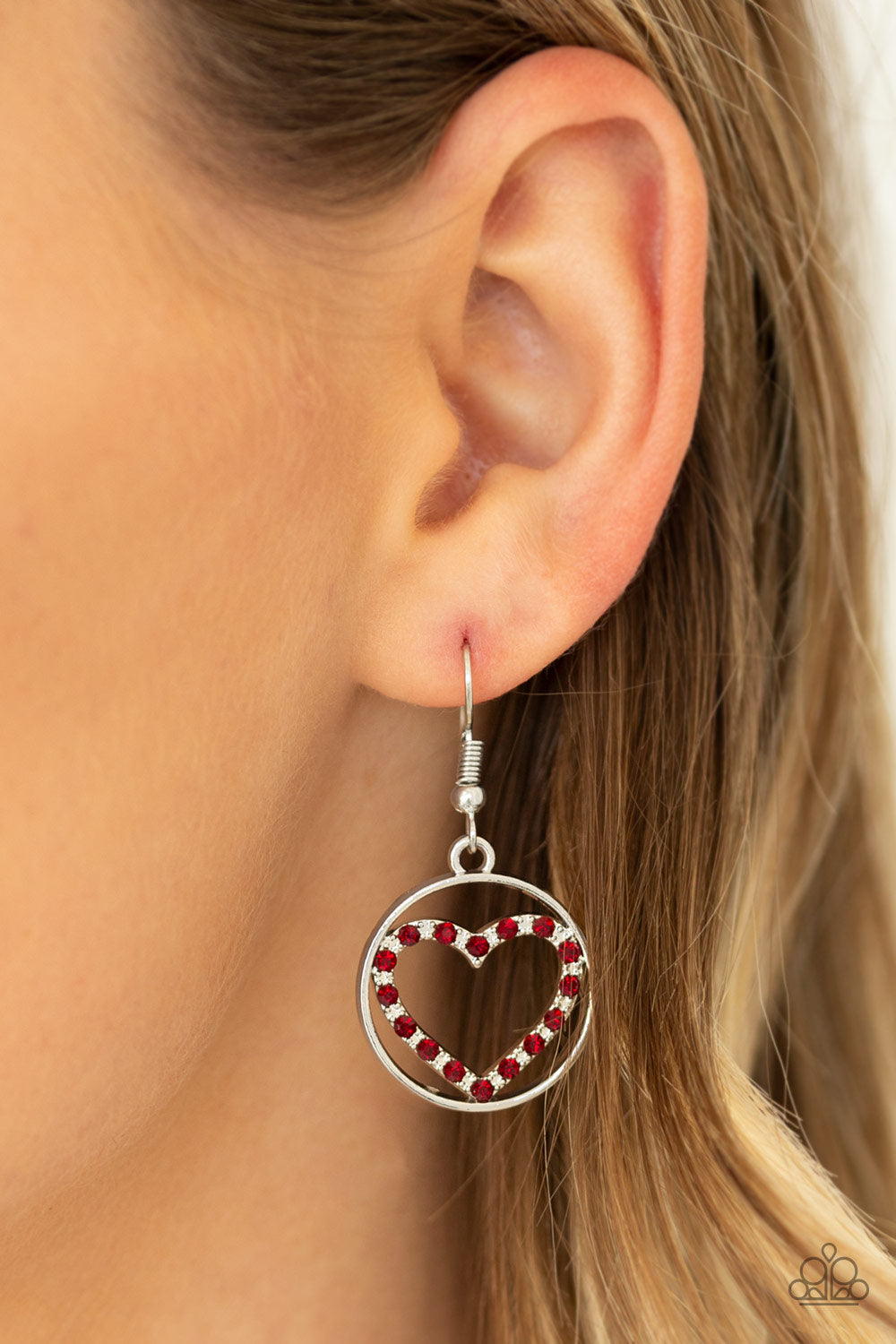 Paparazzi With My Whole Heart - Red Necklace