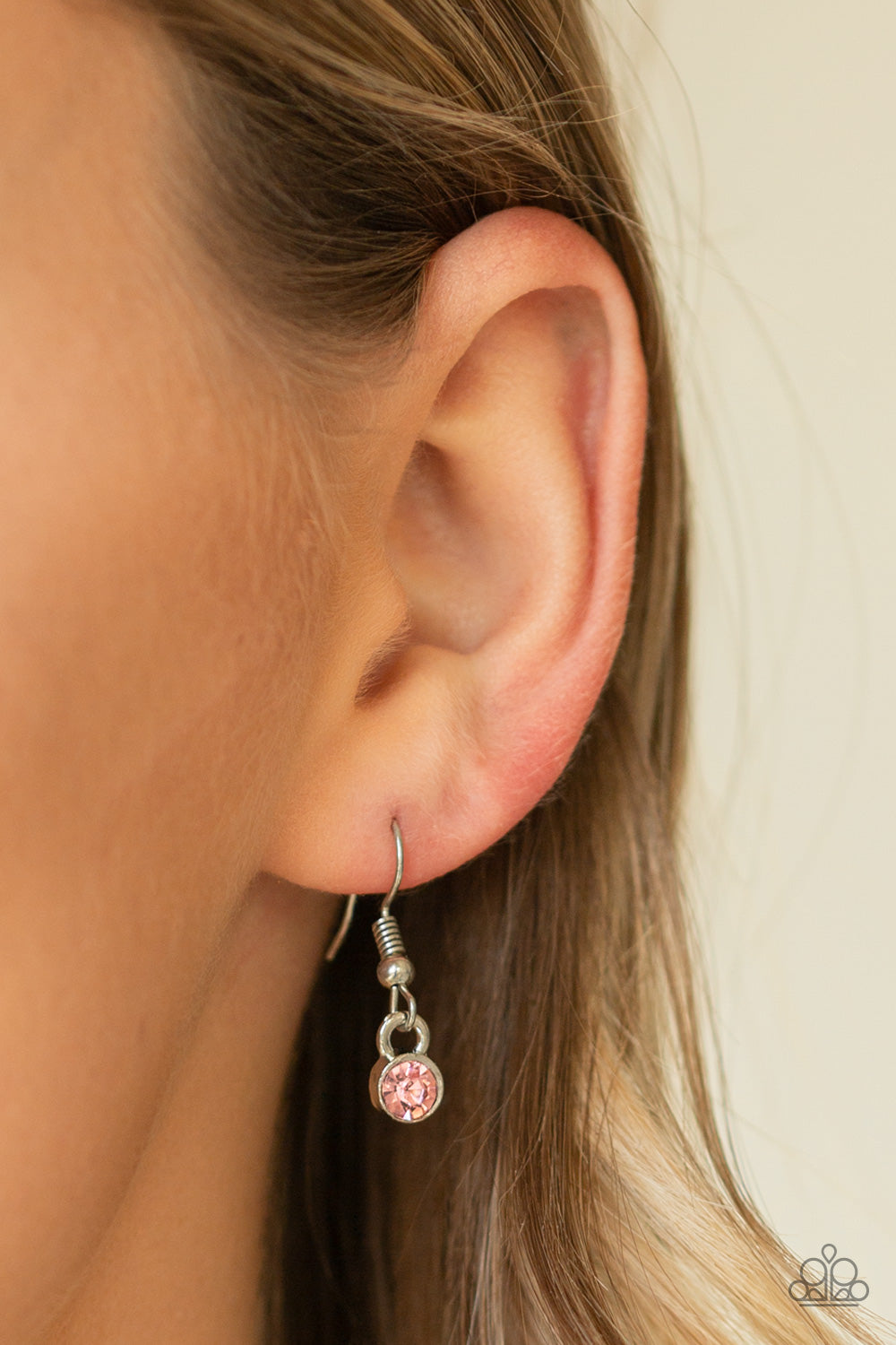 Paparazzi Bighearted - Pink Necklace