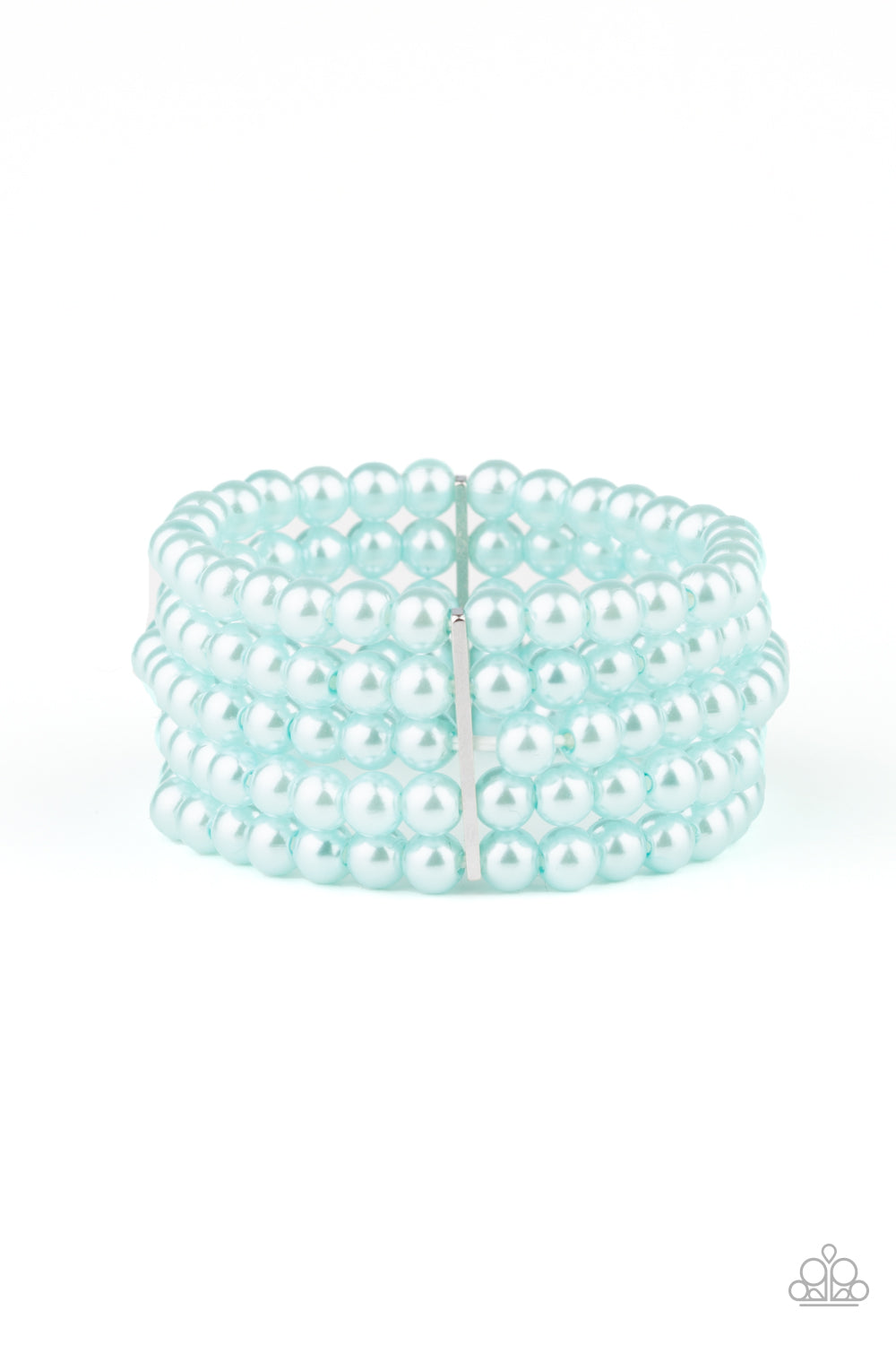 Paparazzi Pearl Bliss - Blue Bracelet