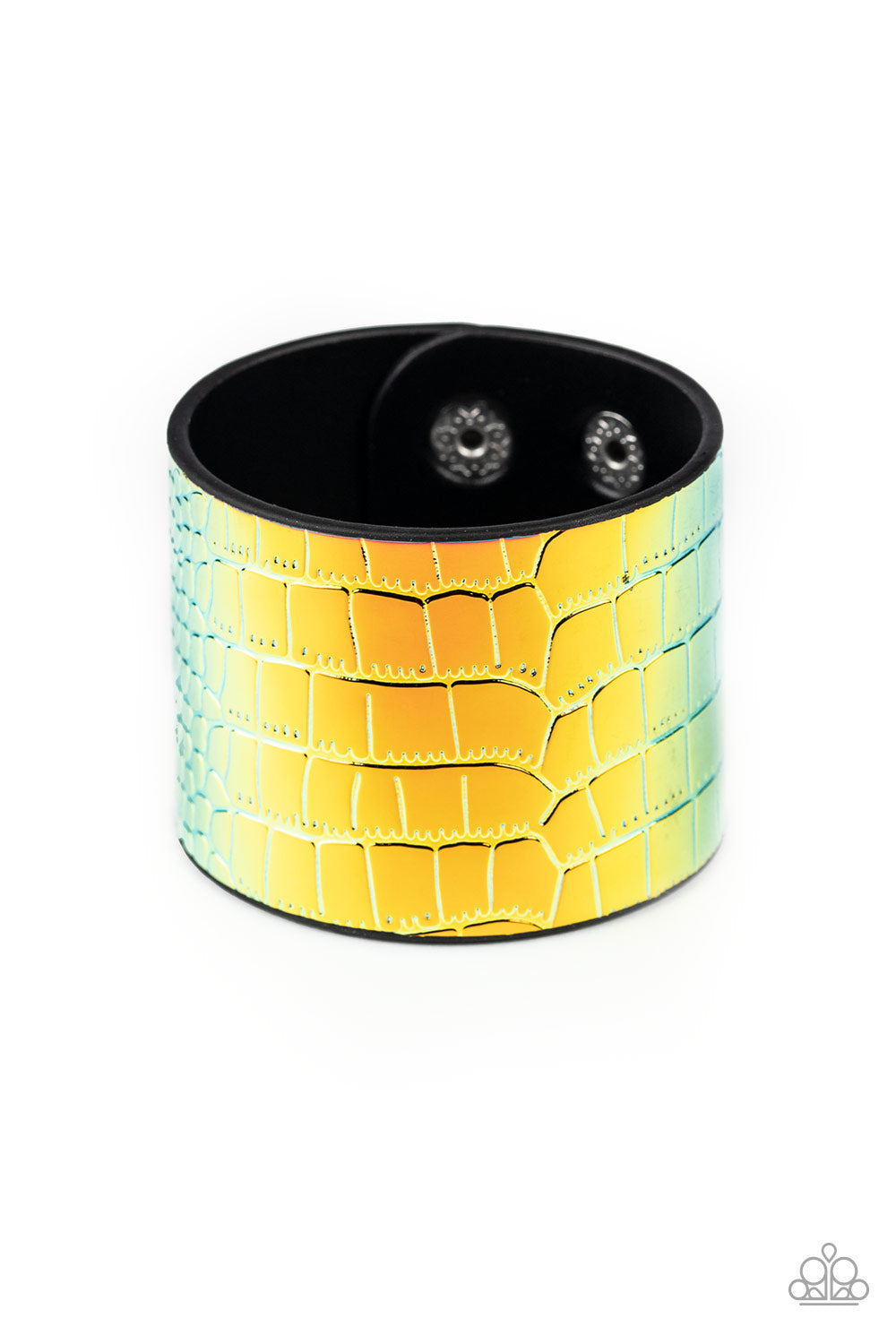 Paparazzi Chroma Croc - Multi Urban Bracelet