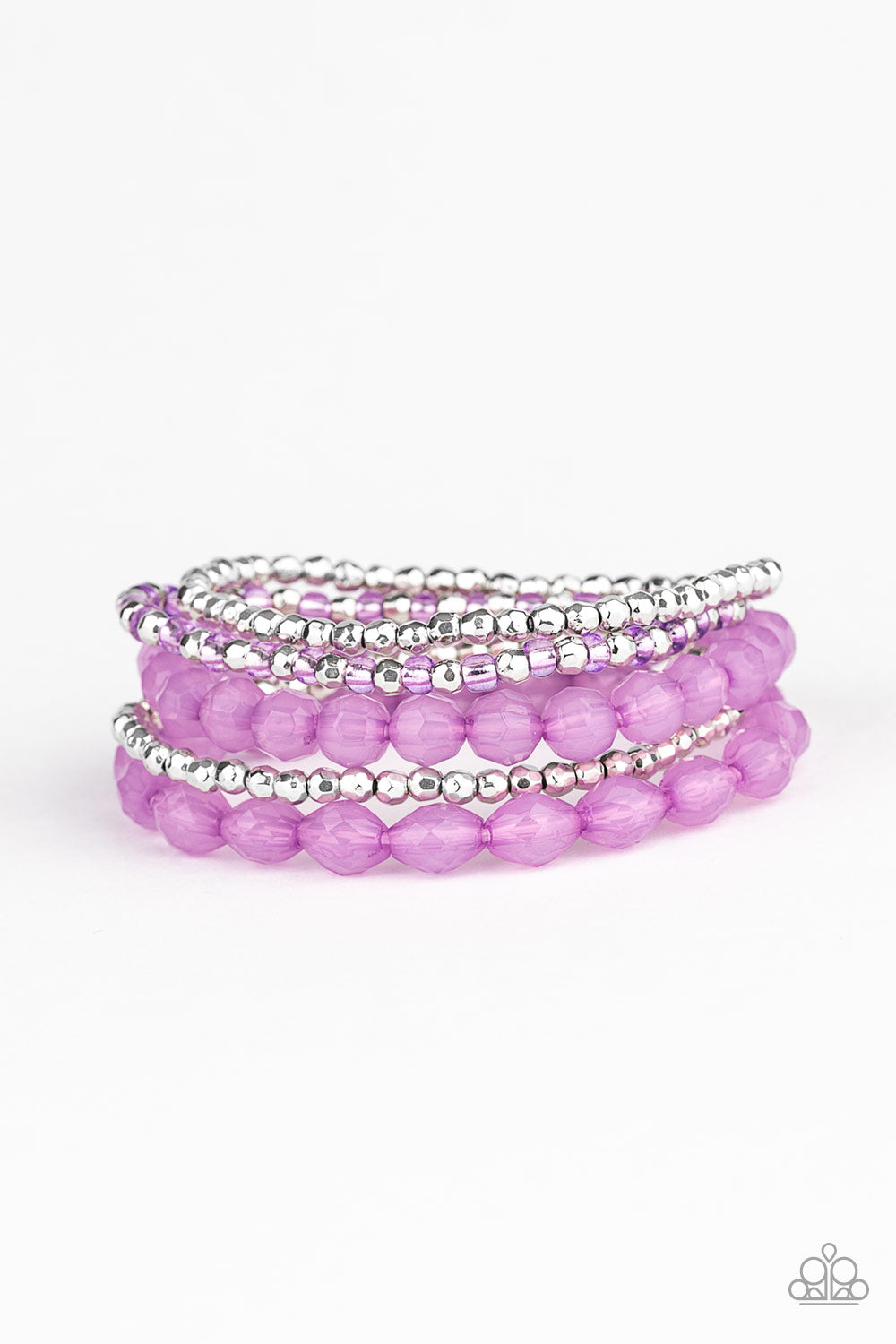 Paparazzi Sugary Sweet - Purple Bracelet