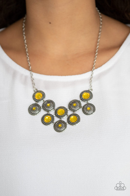 Paparazzi Whats Your Star Sign? - Yellow Necklace