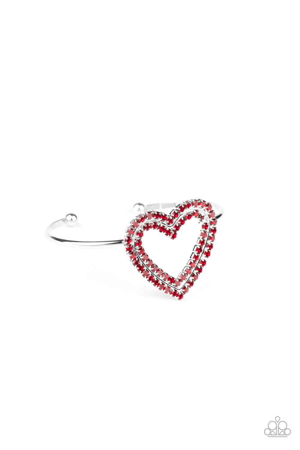 Paparazzi Heart Opener - Red Bracelet