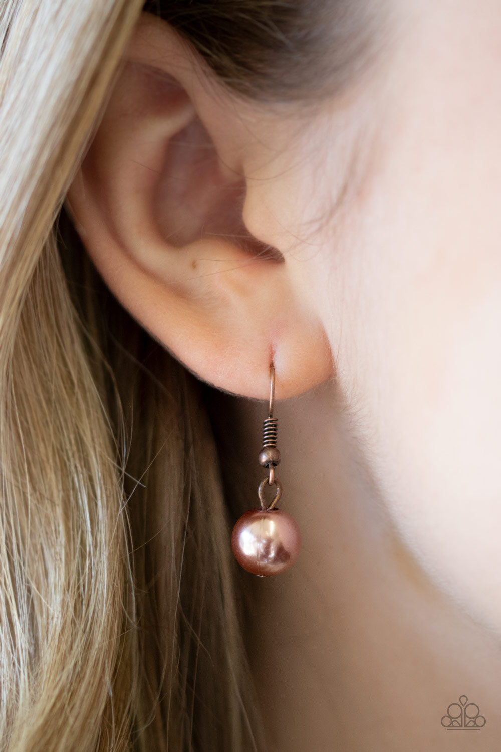 Paparazzi Abstract Elegance - Copper Necklace