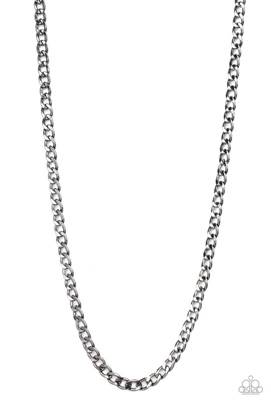 Paparazzi Delta - Black Urban Necklace