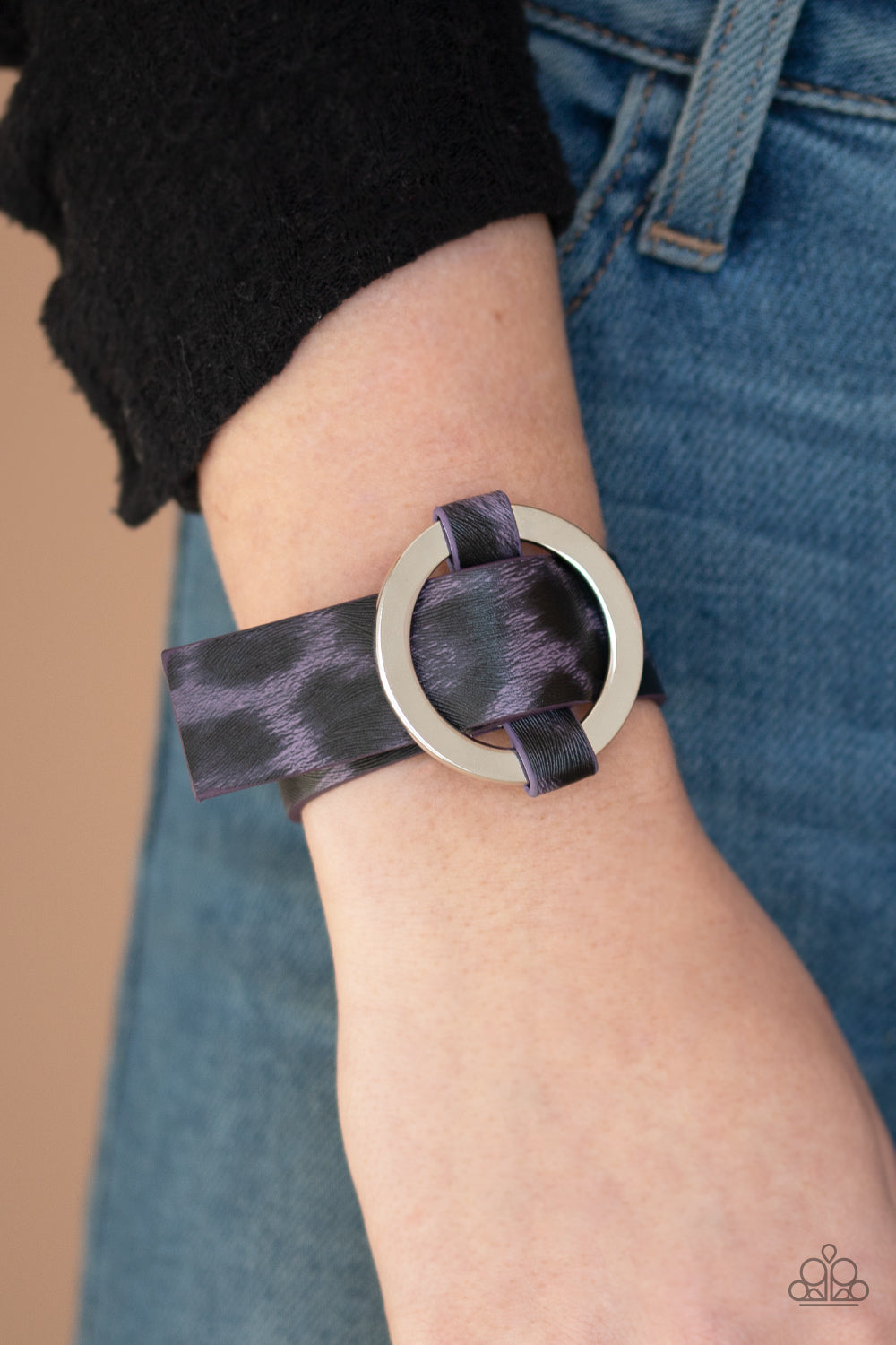 Paparazzi Jungle Cat Couture - Purple Urban Bracelet