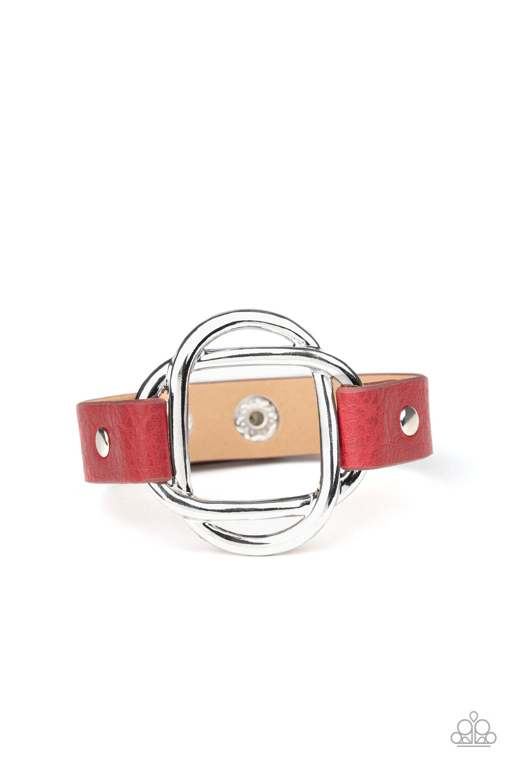 Paparazzi Nautically Knotted - Red Urban Bracelet