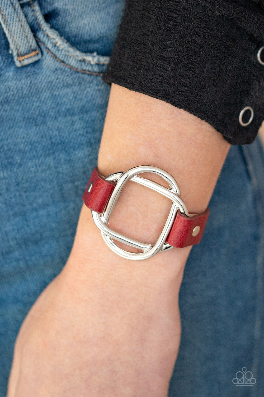 Paparazzi Nautically Knotted - Red Urban Bracelet